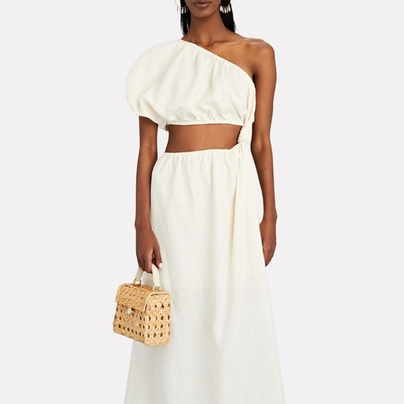 FARM Rio Dresses & Skirts - FARM RIO - One-Shoulder Cut-Out Maxi Dress